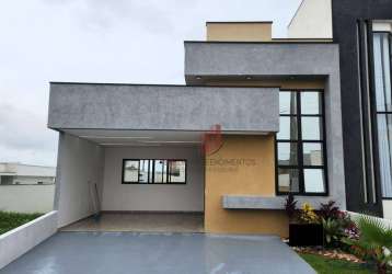 Casa de condomínio para venda em jardim reserva ipanema de 140.00m² com 2 quartos e 2 garagens