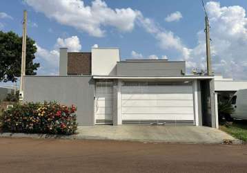 Casa de condomínio para venda em jardim maria luiza v de 129.00m² com 2 quartos, 1 suite e 2 garagens