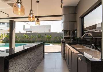 Casa de condomínio para venda em alphaville nova esplanada de 426.00m² com 3 quartos, 3 suites e 4 garagens