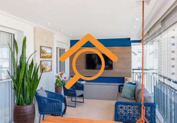 Apartamento para venda em jurubatuba de 163.00m² com 4 quartos, 3 suites e 3 garagens