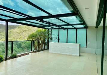Apartamento à venda, 317 m² por r$ 3.800.000 no vale dos cristais