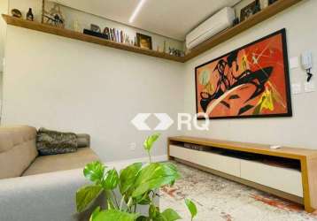 Studio com 1 dormitório para alugar, 51 m² por r$ 7.535,00/mês - centro - florianópolis/sc