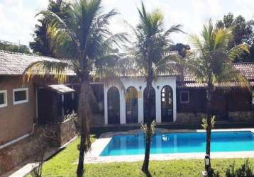 Chácara com 4 dormitórios à venda, 5000 m² por r$ 1.950.000,00 - lagos de shanadu - indaiatuba/sp