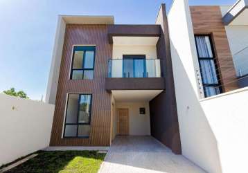 Casa com 3 dormitórios à venda, 133 m² por r$ 850.000,00 - vila amélia - pinhais/pr