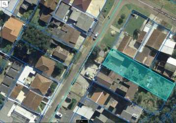 Terreno à venda, 565 m² por r$ 600.000 - pilarzinho - curitiba/pr