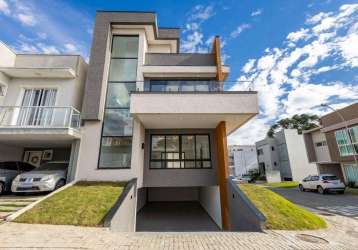Casa com 4 suites à venda, 258 m² por r$ 1.749.000 - boa vista - curitiba/pr