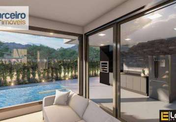 Casa com 4 suites à venda, 270 m² por r$ 3.390.000 - jardim fazenda rincão - arujá/sp