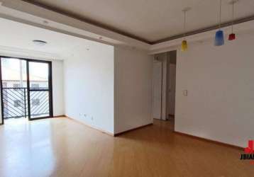 Apartamento para aluguel, 3 quartos no residencial altos de santana ii, alto ipiranga - mogi das cruzes/sp