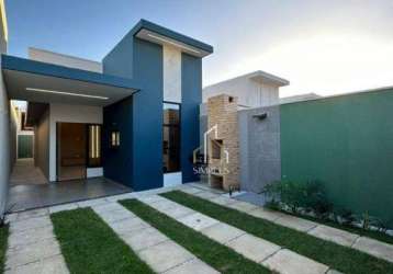 Casa com 3 dormitórios à venda, 90 m² por r$ 310.000,00 - pedras - fortaleza/ce