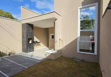 Casa com 3 dormitórios à venda, 84 m² por r$ 295.000,00 - eusébio - eusébio/ce