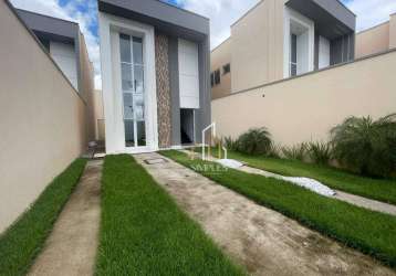 Casa duplex com 3 suítes, 94 m² por r$ 399.000 - coaçu - eusébio/ce