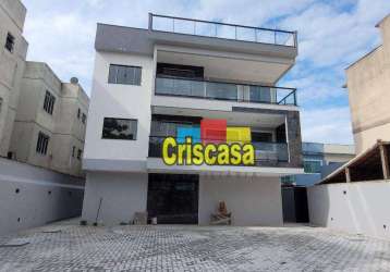 Apartamento à venda, 61 m² por r$ 335.000,00 - costazul - rio das ostras/rj