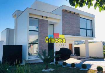 Casa à venda, 280 m² por r$ 1.600.000,00 - alphaville - rio das ostras/rj