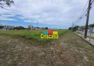 Terreno à venda, 11000 m² por r$ 16.000.000,00 - recreio - rio das ostras/rj