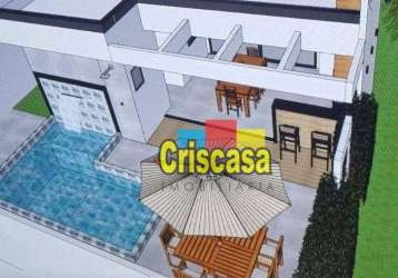 Casa com 4 dormitórios à venda, 266 m² por r$ 1.850.000,00 - extensão do bosque - rio das ostras/rj