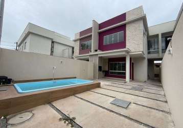 Casa com 3 dormitórios à venda, 145 m² por r$ 670.000,00 - recreio - rio das ostras/rj