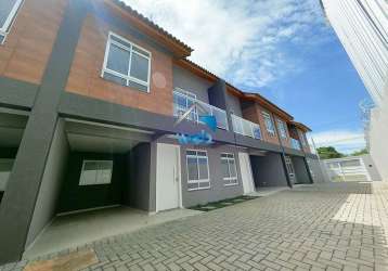 Casa em condomínio fechado com 3 quartos à venda na rua major victor feijó, 282, cidade industrial, curitiba por r$ 369.900