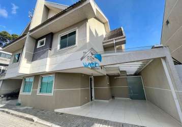 Casa em condomínio fechado com 3 quartos à venda na rua esper jorge chueri, 1273, cajuru, curitiba por r$ 680.000