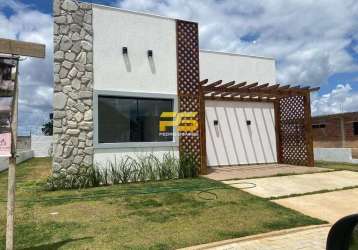 Casa em condomínio fechado 138m² 3 suítes em bananeiras, a venda por r$490.000,00.