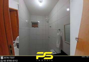 Apartamento com 2 dormitórios à venda, 95 m² por r$ 199.000 - centro - santa rita/pb #alexbruno