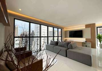 Cobertura duplex para venda com 4 quartos mobiliada centro em balneário camboriú