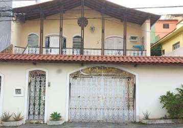 Sobrado com 5 dormitórios, 300 m² - venda por r$ 1.150.000,00 ou aluguel por r$ 4.526,00/mês - vila camilópolis - santo andré/sp
