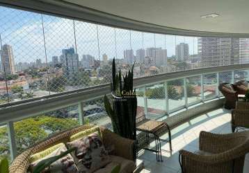 Apartamento com 3 dormitórios à venda, 212 m² por r$ 1.590.000 - centro - são bernardo do campo/sp