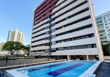 Apartamento à venda com 3 dormitórios + dce e 160 m² no condomínio residencial ícaro por r$ 429.900,00 - tirol - natal/rn