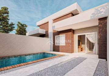 Casa com 3 dormitórios à venda, 90 m² por r$ 480.000,00 - eliana - guaratuba/pr