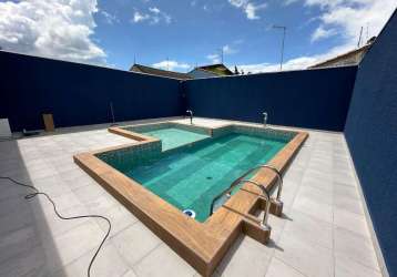 Casa alto padr&#195;o com piscina - 250 metros do mar - jardim jamaica - itanha&#201;m/sp.