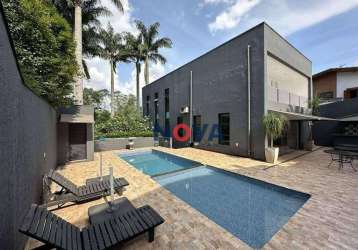Casa com 3 suítes à venda, 460 m² por r$ 2.600.000 - nova higienópolis - jandira/sp