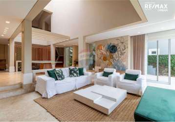 Casa moderna e sustentável com 4 suites no alphaville residencial nove