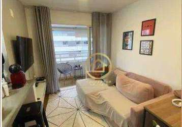 Apartamento 1 dormitório, 1 vaga para alugar, 41 m² por r$ 3.969/mês - vila anglo brasileira