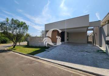 Excelente casa térrea à venda no condomínio residencial portal do lago em mogi mirim-sp