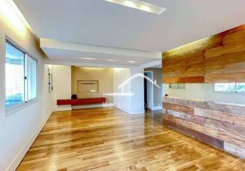 Apartamento com 3 dormitórios para alugar, 176 m² por r$ 15.050,00/mês - vila leopoldina - são paulo/sp