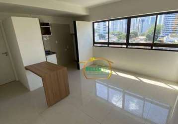 Edf. pedro rodrigues - flat com 1 dormitório à venda, 37 m² por r$ 299.500 - madalena - recife/pe
