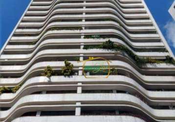 Apartamento com 4 dormitórios à venda, 217 m² por r$ 1.460.000,00 - tamarineira - recife/pe