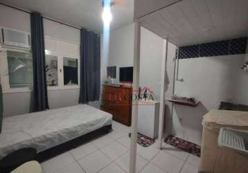 Kitnet mobiliada com 1 dormitório para alugar, 20 m² por r$ 1.563/mês - centro - niterói/rj
