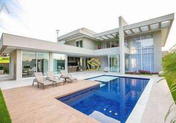 Casa com 4 dormitórios à venda, 564 m² por r$ 7.400.000,00 - residencial ipê dourado - valinhos/sp