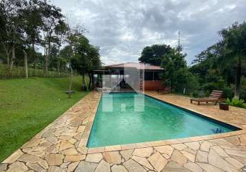Chácara com 3 dormitórios à venda, 4000 m² - estância figueira branca - campo limpo paulista/sp
