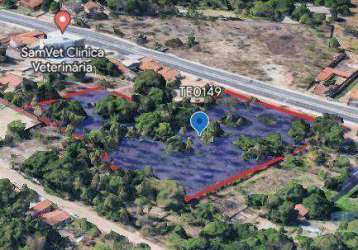 Terreno à venda, 12938 m² - lagoa redonda - fortaleza/ce