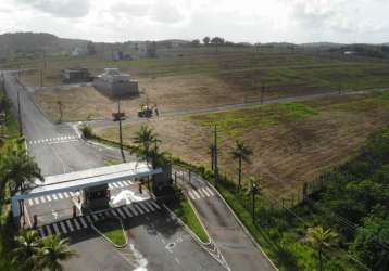 Terreno em loteamento fechado à venda com 250m² reserva dharma ville - cabo de santo agostinho
