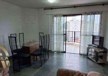 Apartamento com 3 dormitórios à venda, 114 m² por r$ 850.000,00 - vila alzira - guarujá/sp