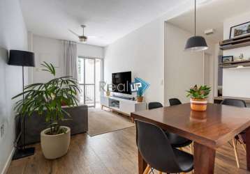 Apartamento com 2 quartos à venda na rua general severiano, --, botafogo, rio de janeiro, 80 m2 por r$ 1.049.000