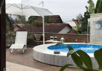 Casa com 4 dormitórios à venda, 293 m² por r$ 1.100.000 - praia das palmeiras - caraguatatuba/sp