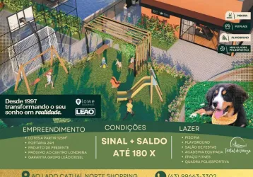 &amp;#127968;terreno em condomínio à venda em londrina lado norte shopping