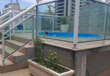 Copacabana cobertura duplex 400m² - aceita imóvel  menor como parte  pagamento