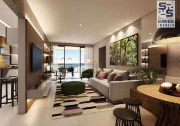 Apartamento com 3 dormitórios à venda, 120 m² por r$ 1.151.000,00 - aparecida - santos/sp