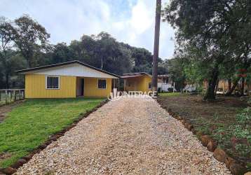 Chácara com 2 dormitórios à venda, 1575 m² por r$ 450.000,00 - samambaia - campo magro/pr