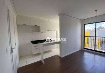 Apartamento com 2 dormitórios para alugar, 44 m² por r$ 1.630,08/mês - lamenha grande - almirante tamandaré/pr